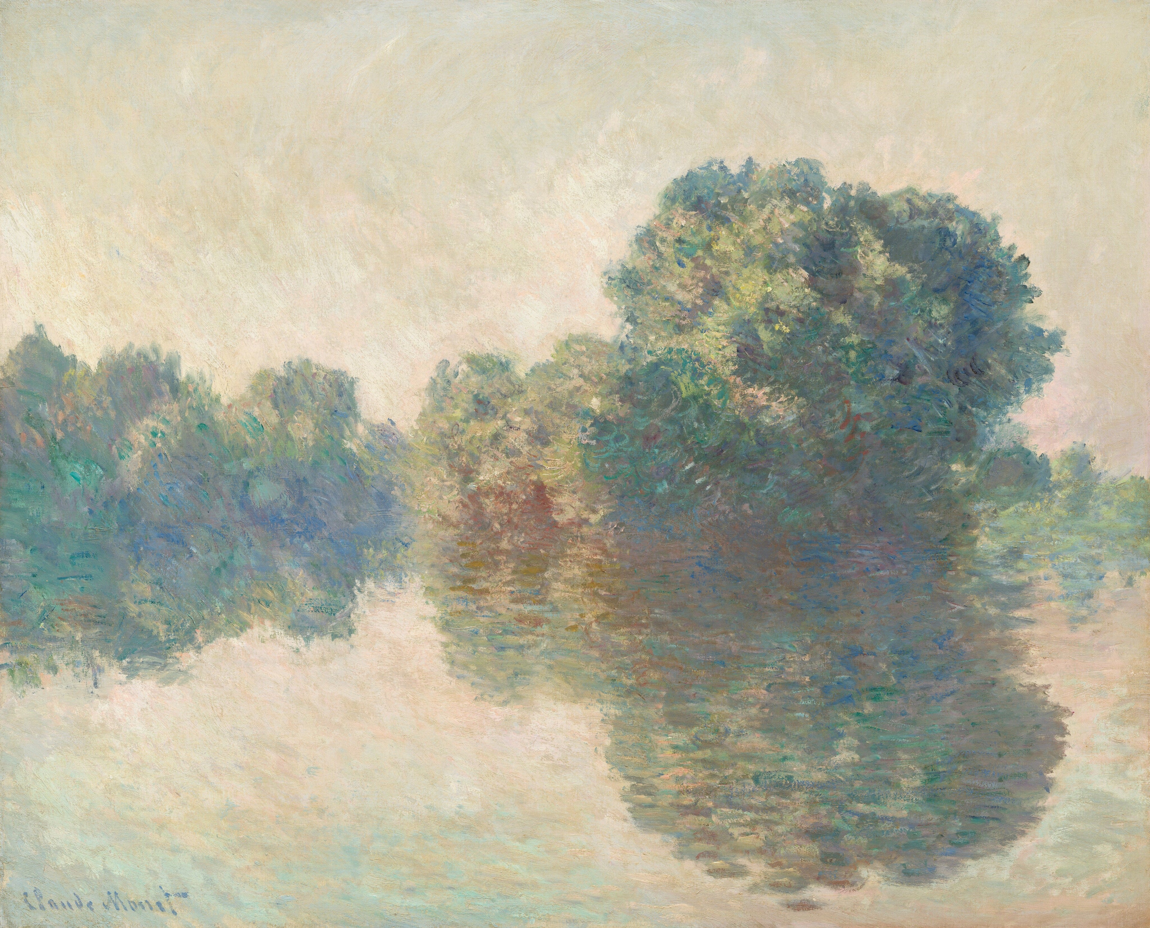 La Seine à Giverny - Claude Monet