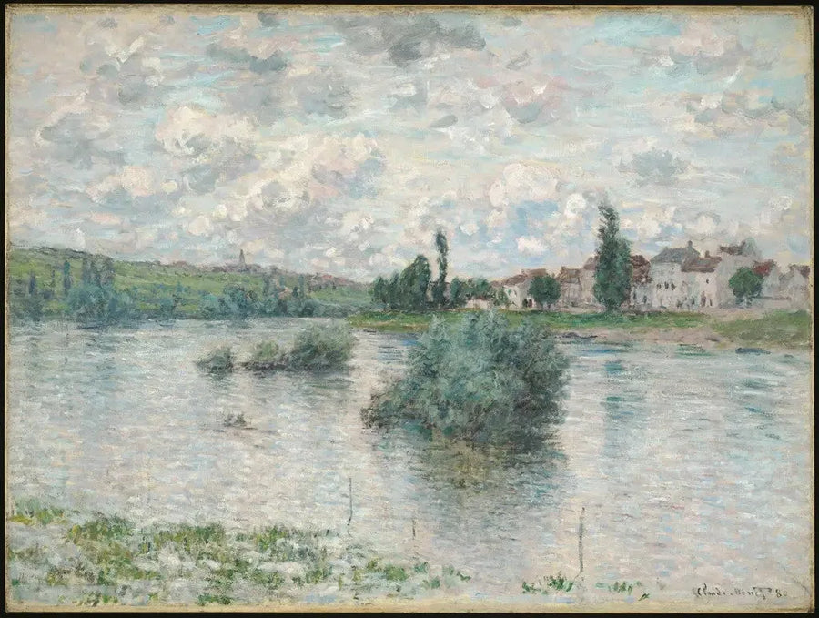 La Seine à Lavacourt - Claude Monet