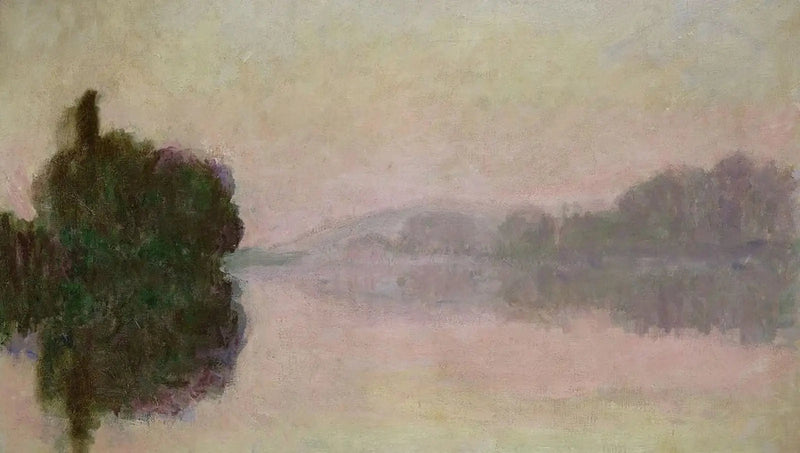 La Seine à Port-Villez, effet du soir - Claude Monet