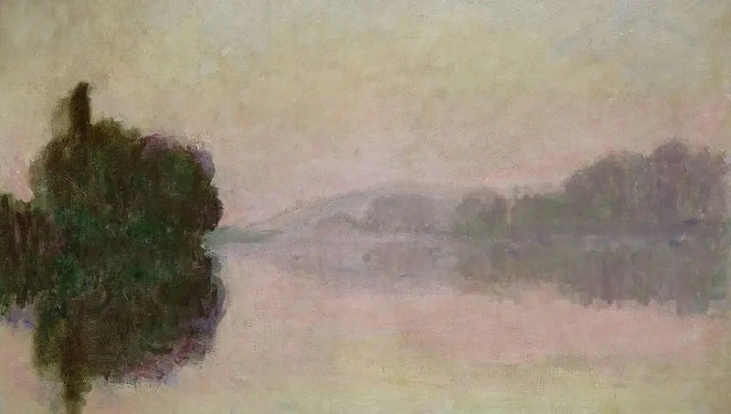 La Seine à Port-Villez, effet du soir - Claude Monet