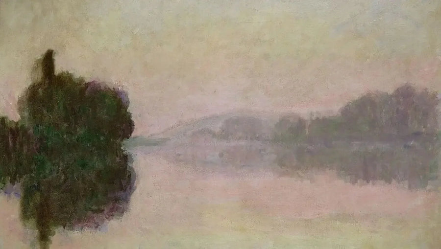 La Seine à Port-Villez, effet du soir - Claude Monet