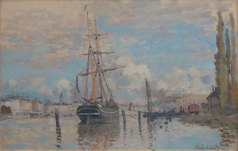La Seine à Rouen - Claude Monet