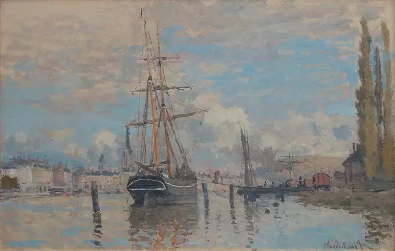 La Seine à Rouen - Claude Monet