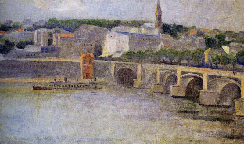 La Seine à Saint-Cloud - Edvard Munch