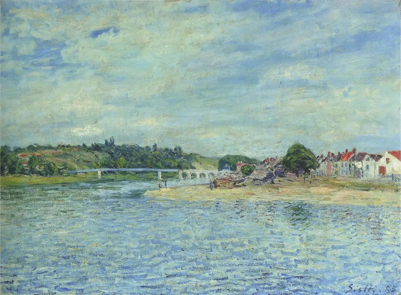 La Seine à Saint-Mammès - Alfred Sisley