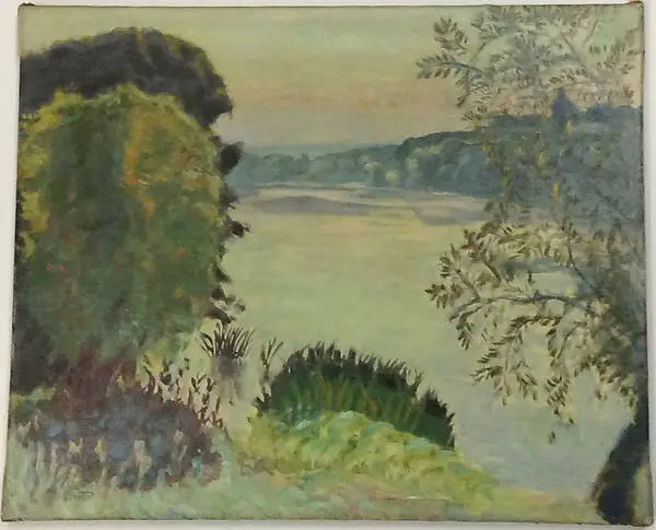 La Seine à Vernon - Pierre Bonnard