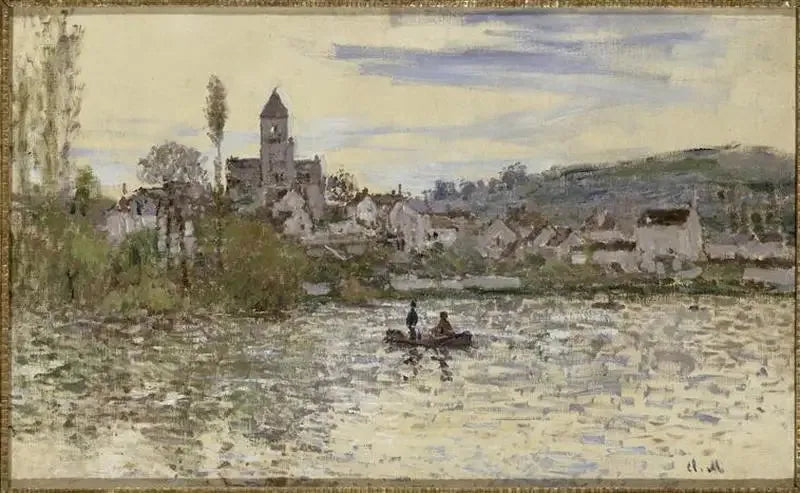 La Seine à Vetheuil - Claude Monet