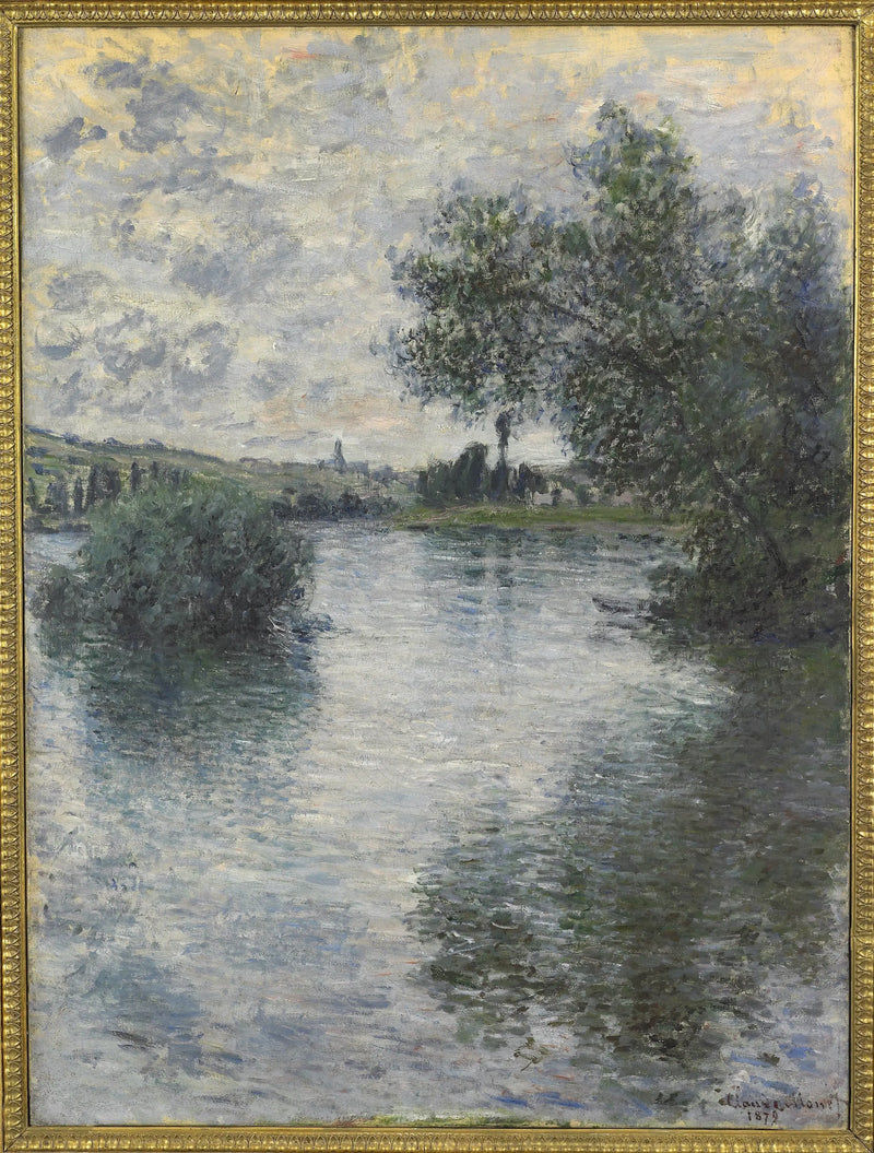 La Seine à Vétheuil - Claude Monet