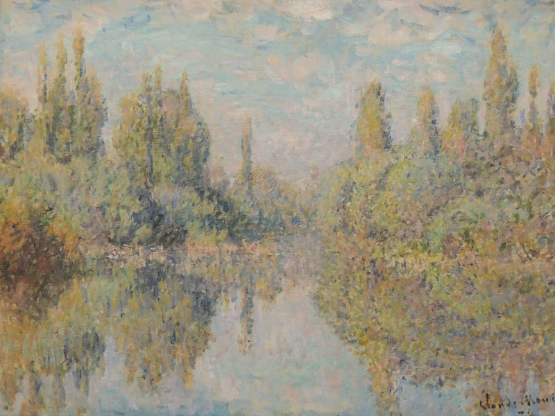 La Seine à Vetheuil - Claude Monet