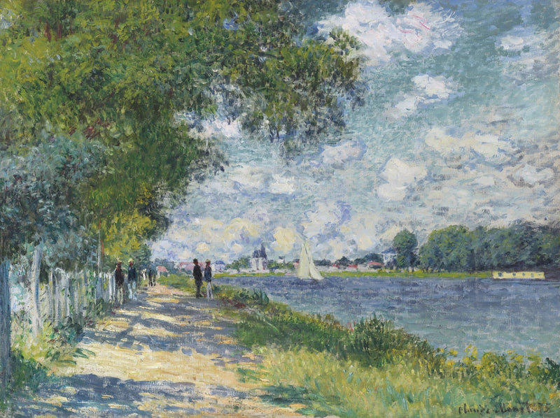 La Seine à Argenteuil W373 – Claude Monet