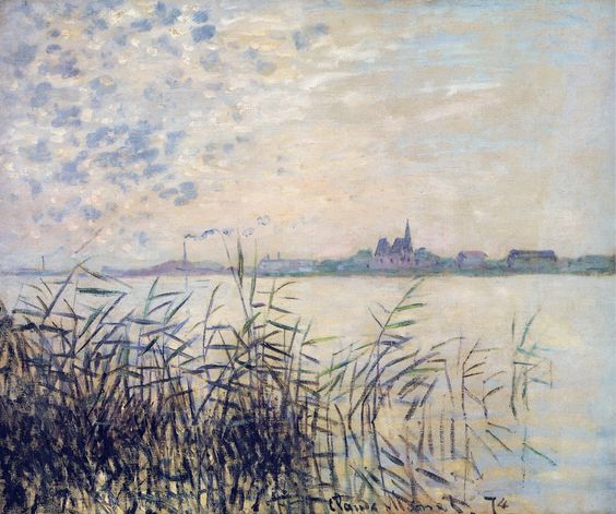 Reproduction du tableau « La Seine près d'Argenteuil - Claude Monet » par Alpha Reproduction en peinture à l’huile