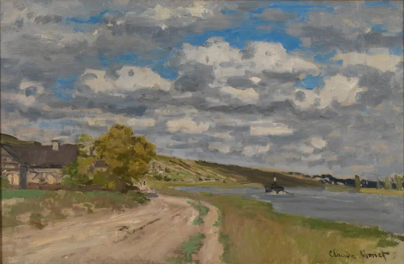 La Seine près de son estuaire, Honfleur - Claude Monet