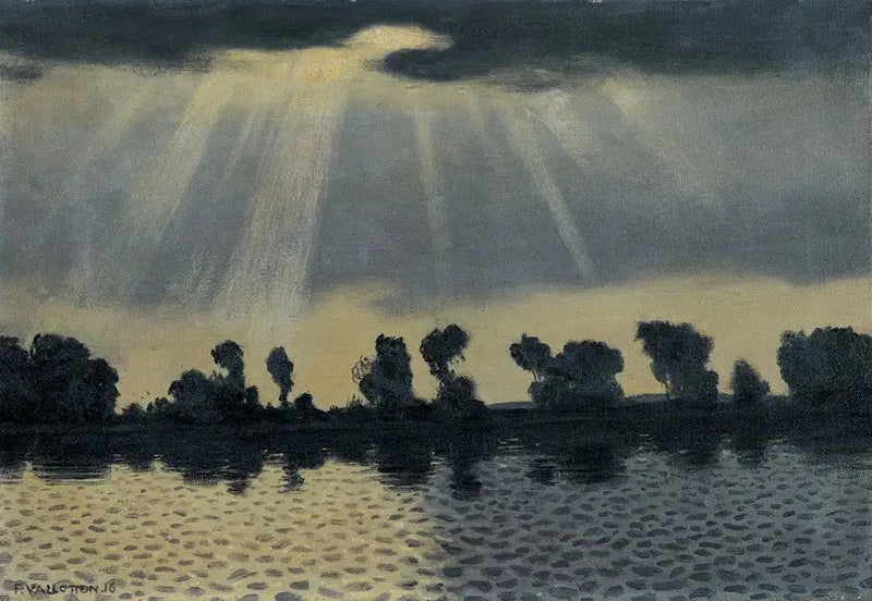 La Seine près des Andelys - Félix Vallotton