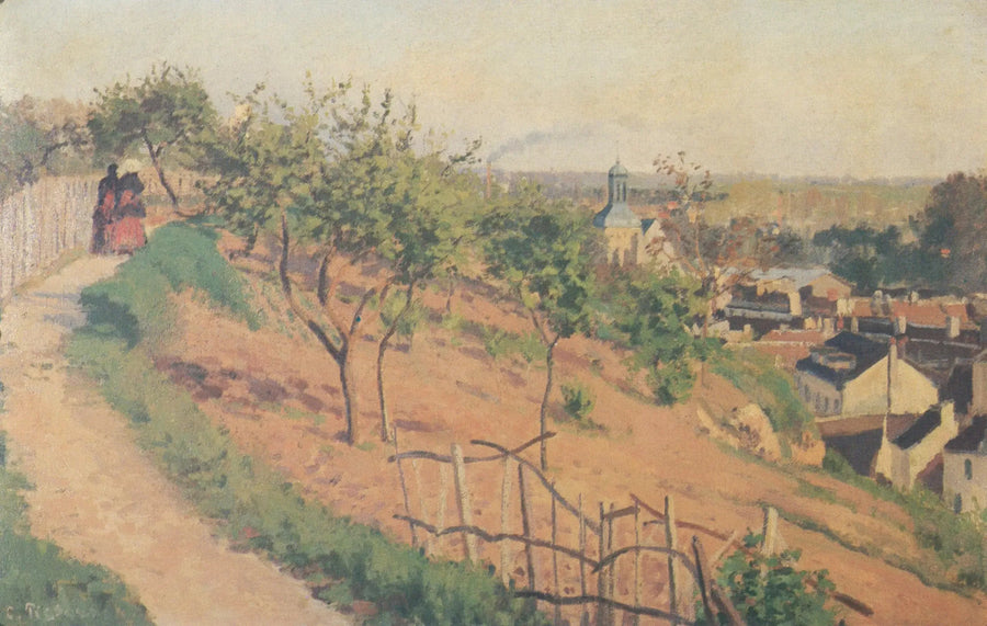 La Sente de Justice, Pontoise - Camille Pissarro