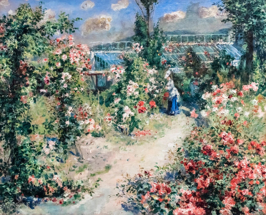 La Serre, vers 1876 – Pierre-Auguste Renoir