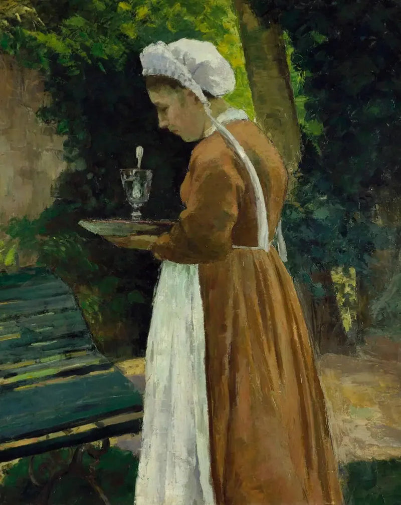 La servante - Camille Pissarro