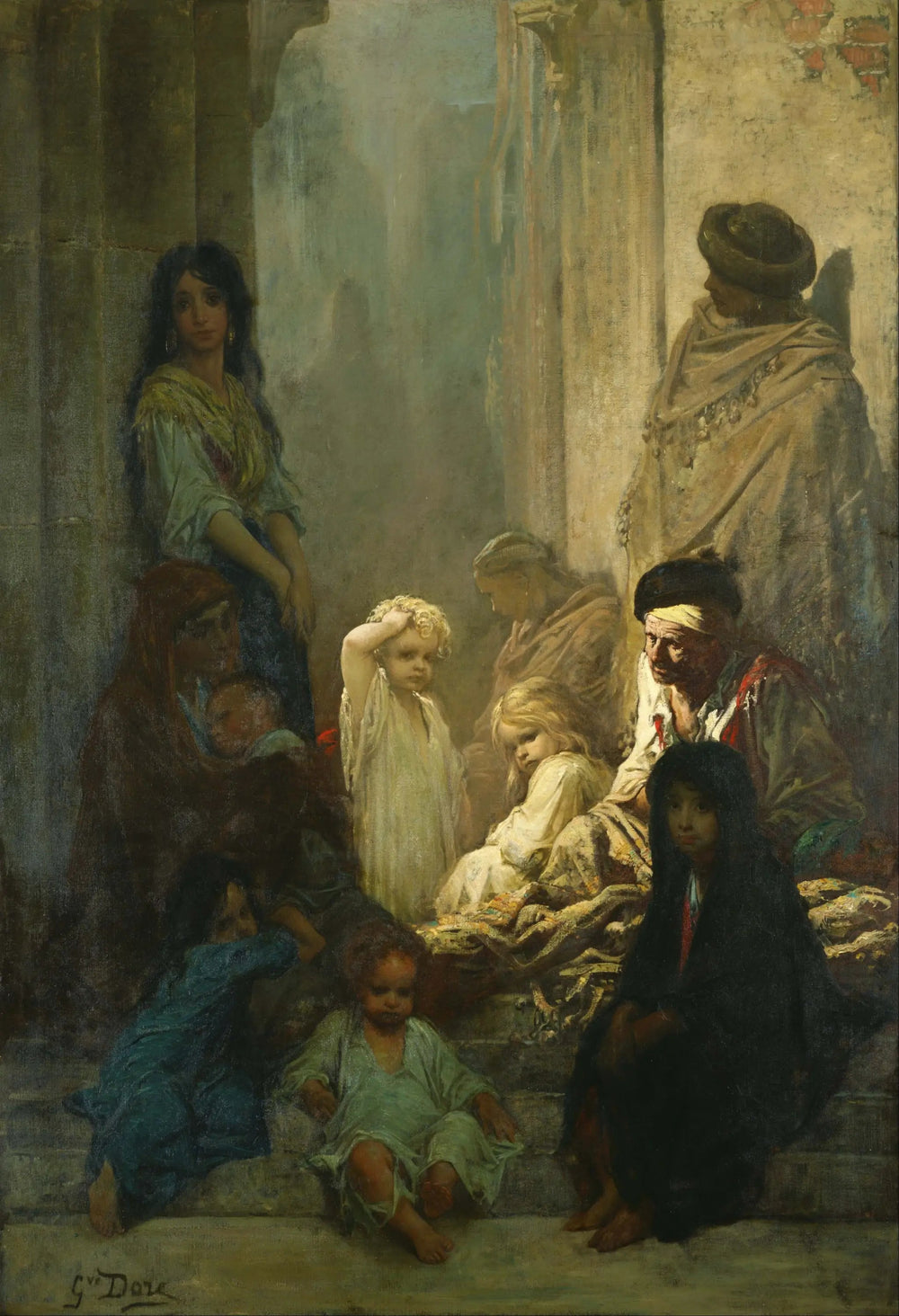 La Siesta Mémoire d’Espagne - Gustave Doré - Alpha Reproduction