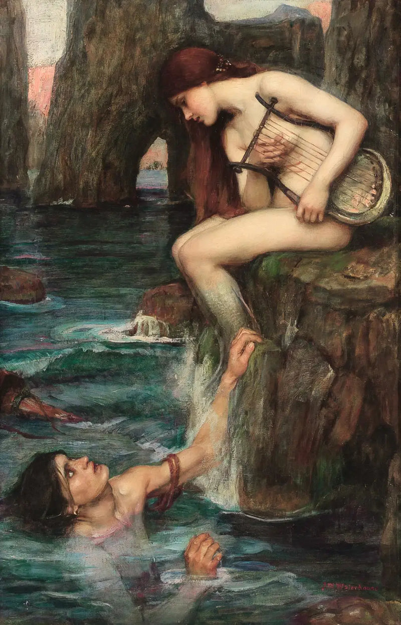 La sirène - John William Waterhouse