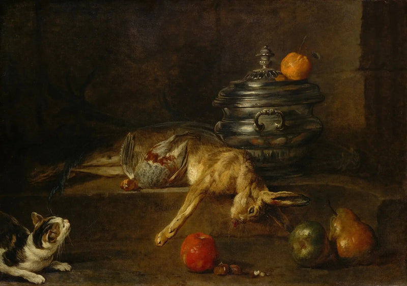 La Soupière d'argent - Jean Siméon Chardin
