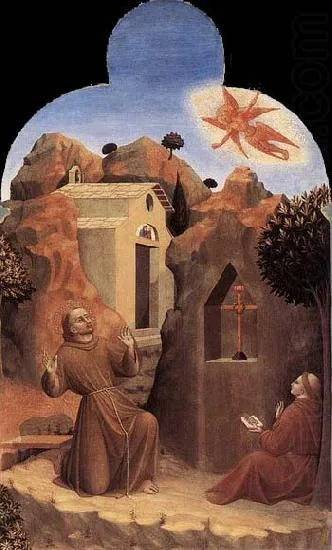 La stigmatisation de saint François - Stefano di Giovanni (Sassetta)