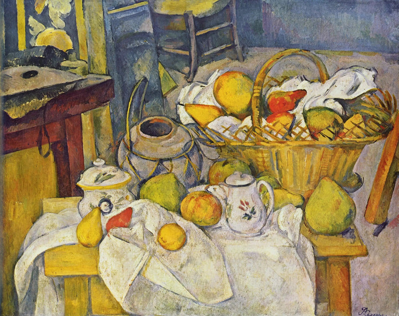 La Table de cuisine - Paul Cézanne