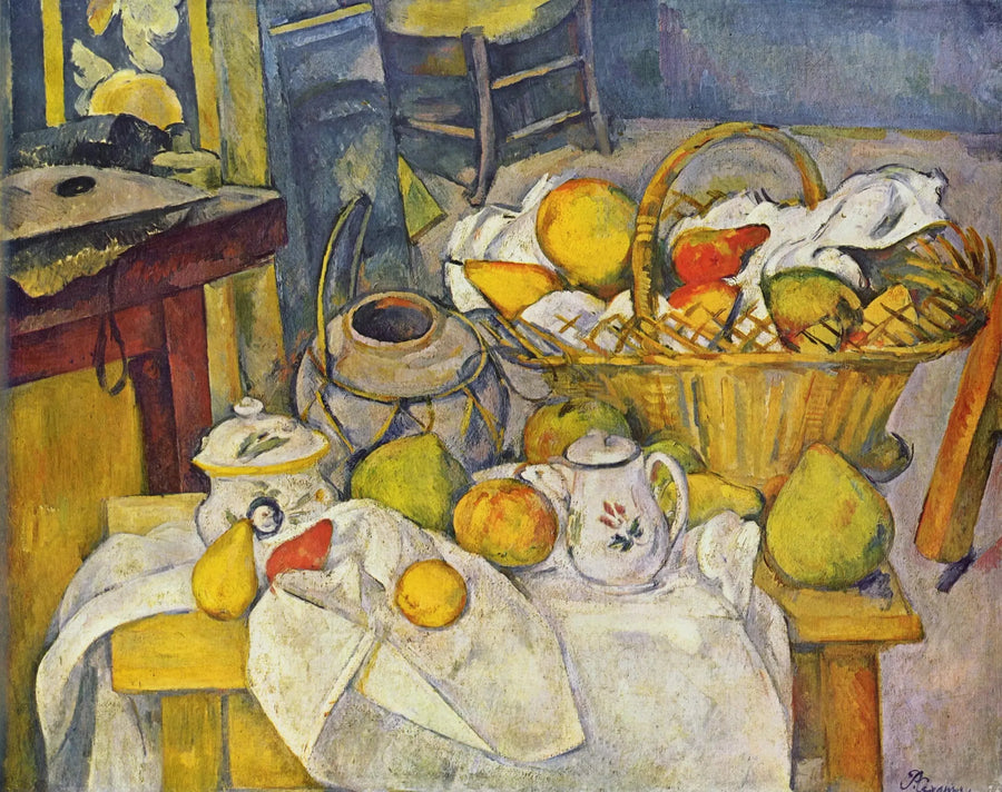 La Table de cuisine - Paul Cézanne