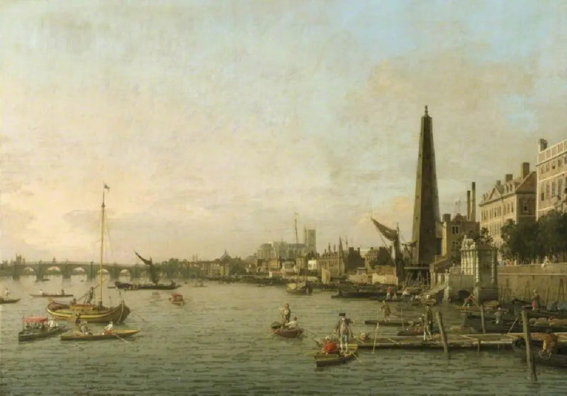 La Tamise à Westminster - Canaletto