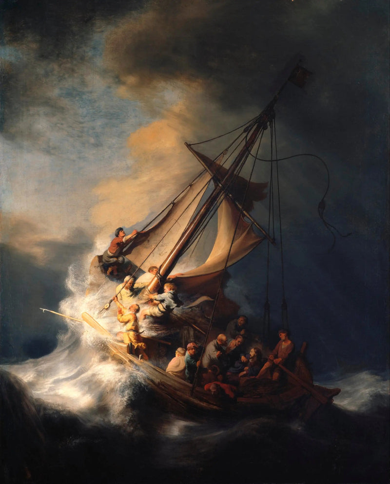 La Tempête sur la mer de Galilée - Rembrandt