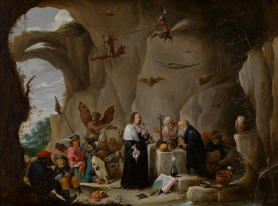 La Tentation d’Antoine abbé d’Égypte - David Teniers le Jeune - Alpha Reproduction