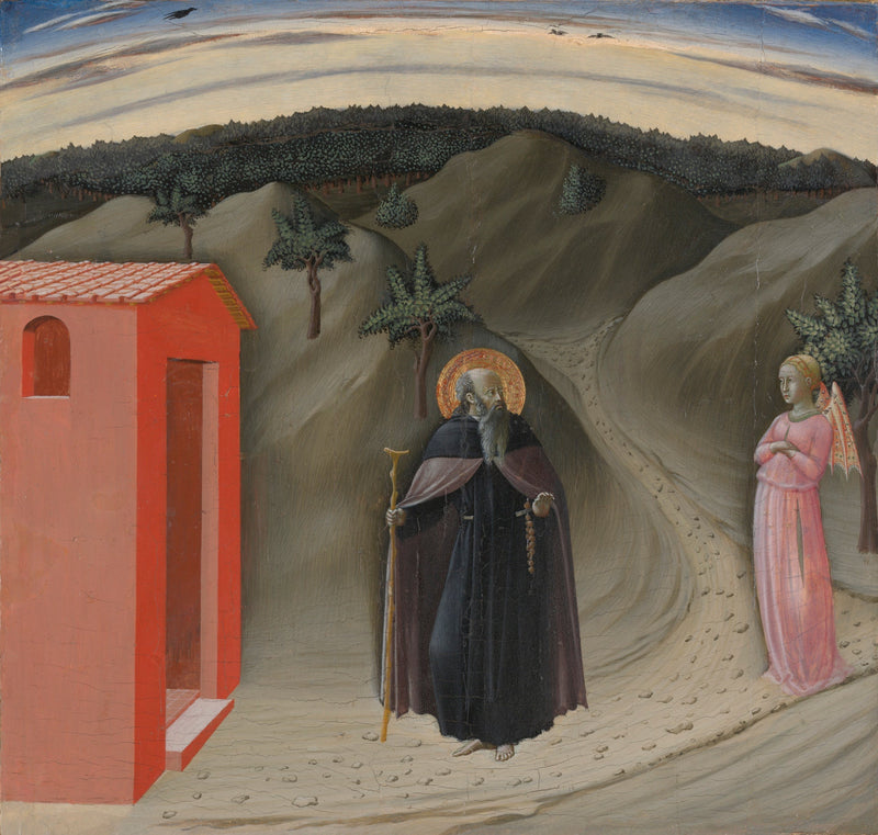 La tentation de saint Antoine l'abbé - Master of the Osservanza
