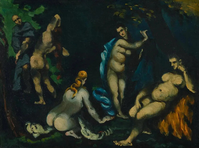 La Tentation de saint Antoine - Paul Cézanne
