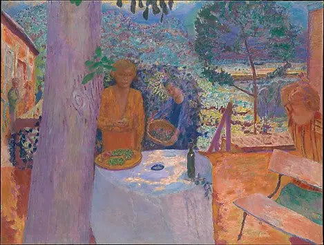 La Terrasse à Vernonnet - Pierre Bonnard