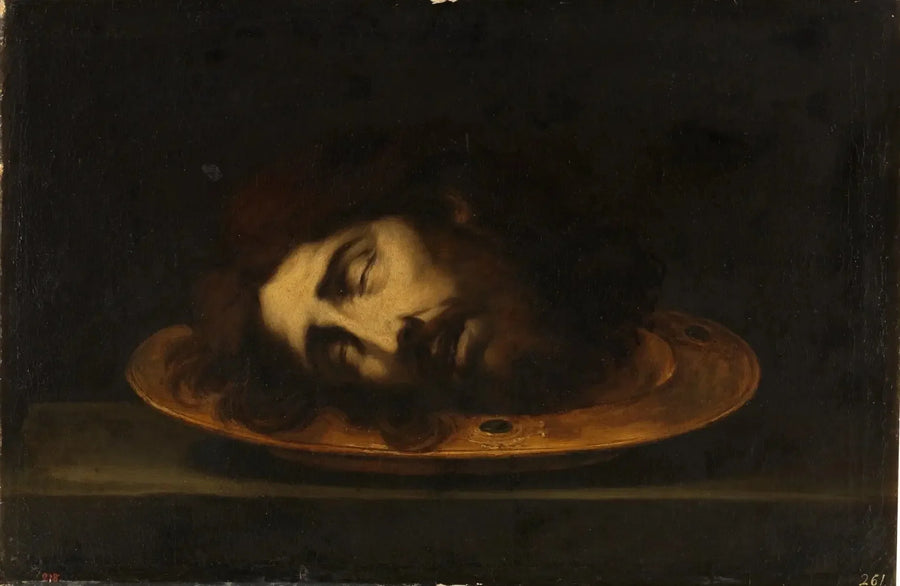 La tête de saint Jean-Baptiste - Bartolomé Esteban Murillo