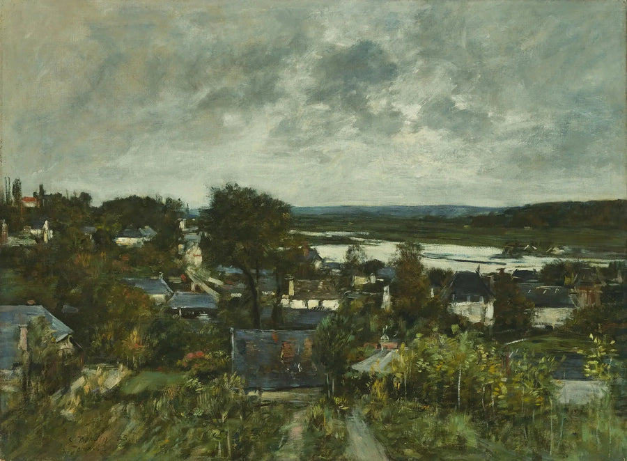 La Touques près de Deauville - Eugène Boudin