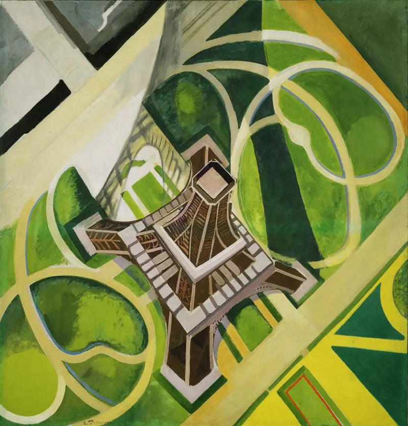 La Tour Eiffel et les Jardins du Champ-de-Mars - Robert Delaunay