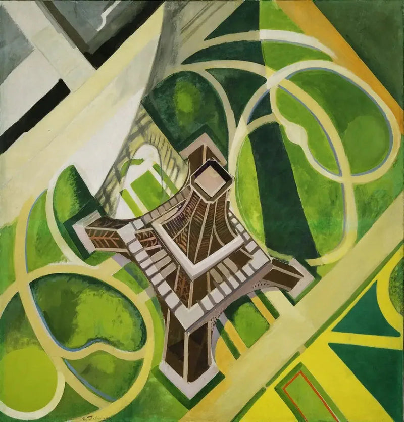 La Tour Eiffel et les Jardins du Champ-de-Mars - Robert Delaunay