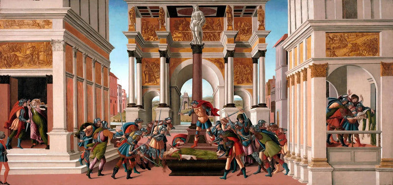 La Tragédie de Lucrèce - Sandro Botticelli