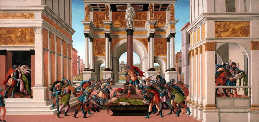 La Tragédie de Lucrèce - Sandro Botticelli