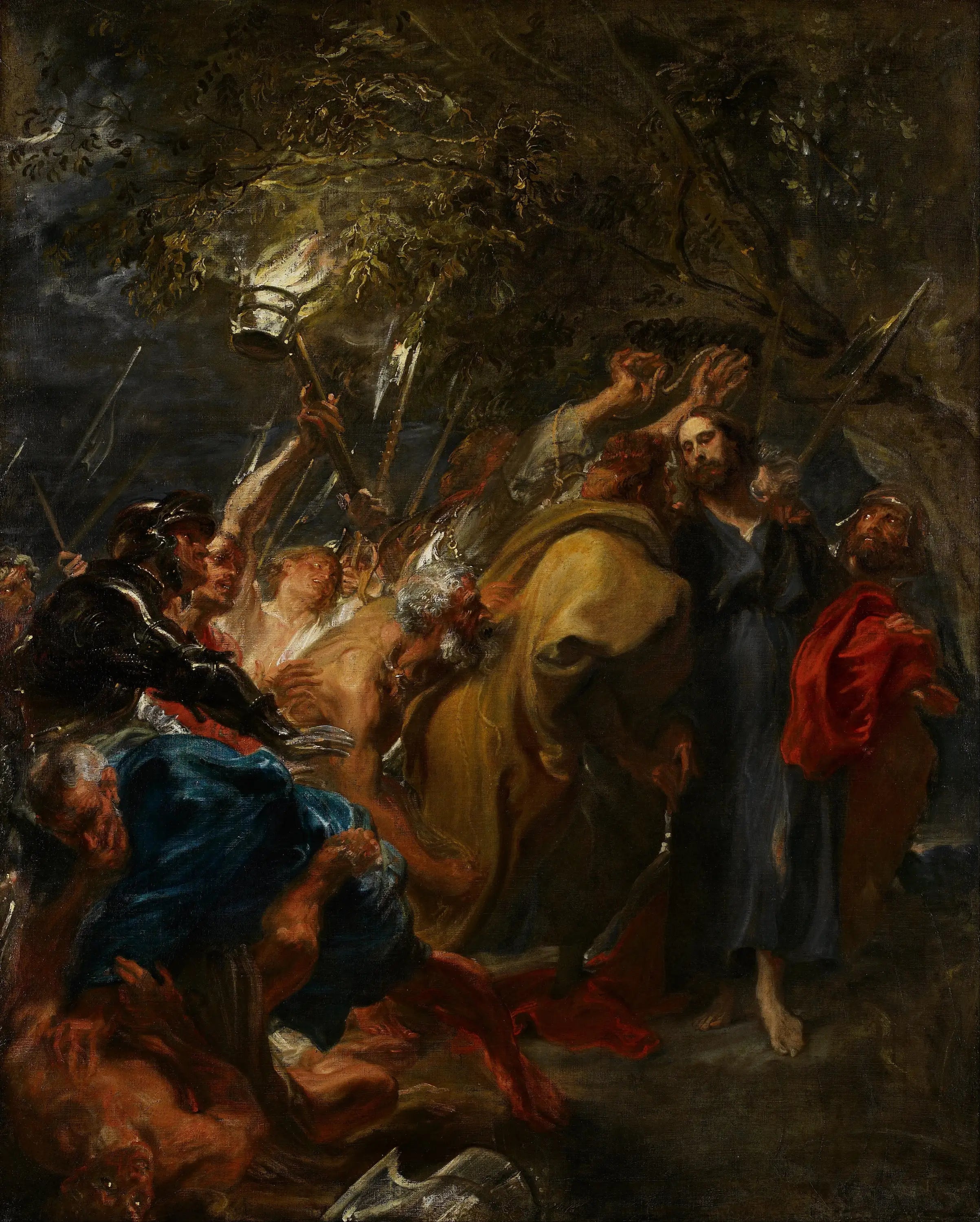 La trahison du Christ - Antoine van Dyck image 1 tableau peint à l’huile sur toile