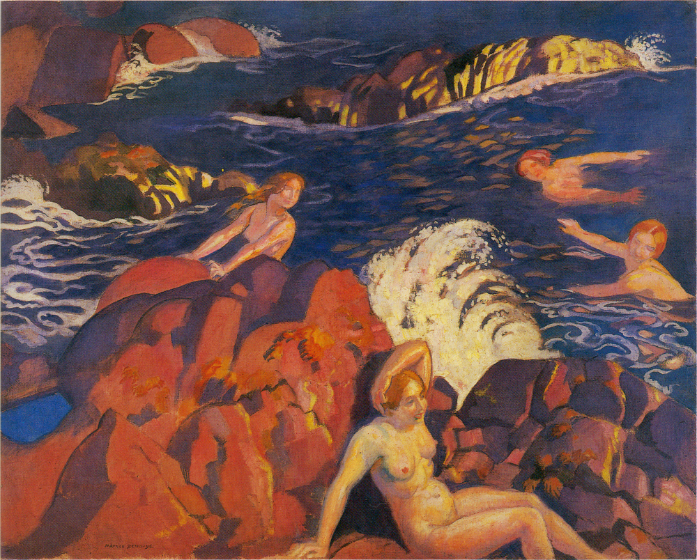 La vague - Maurice Denis image 1 copie peinte à la main à l’huile