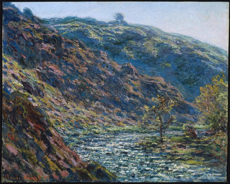La vallée de la petite creuse - Claude Monet
