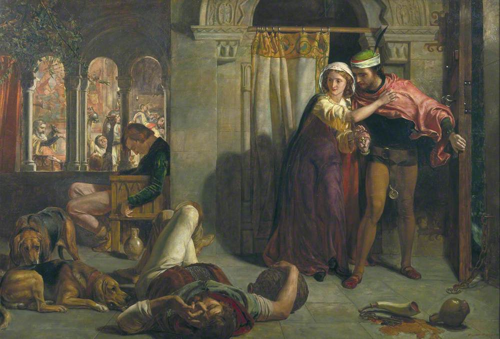 La veille de la Sainte-Agnès - William Holman Hunt