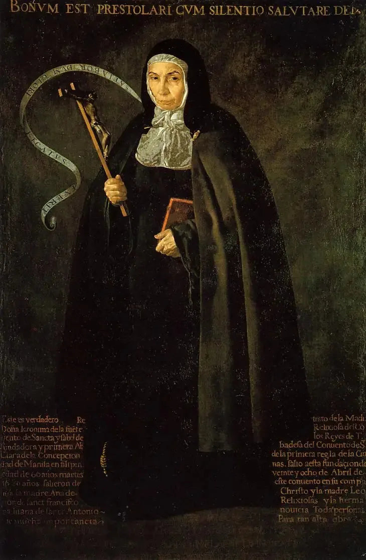 La Vénérable Mère Jerónima de la Fuente - Diego Velázquez