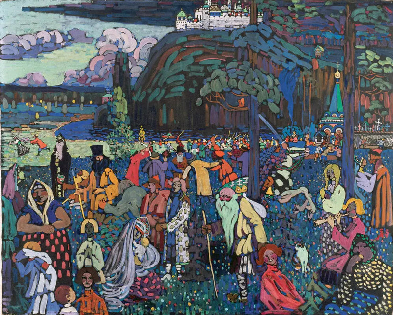 La Vie colorée - Vassily Kandinsky