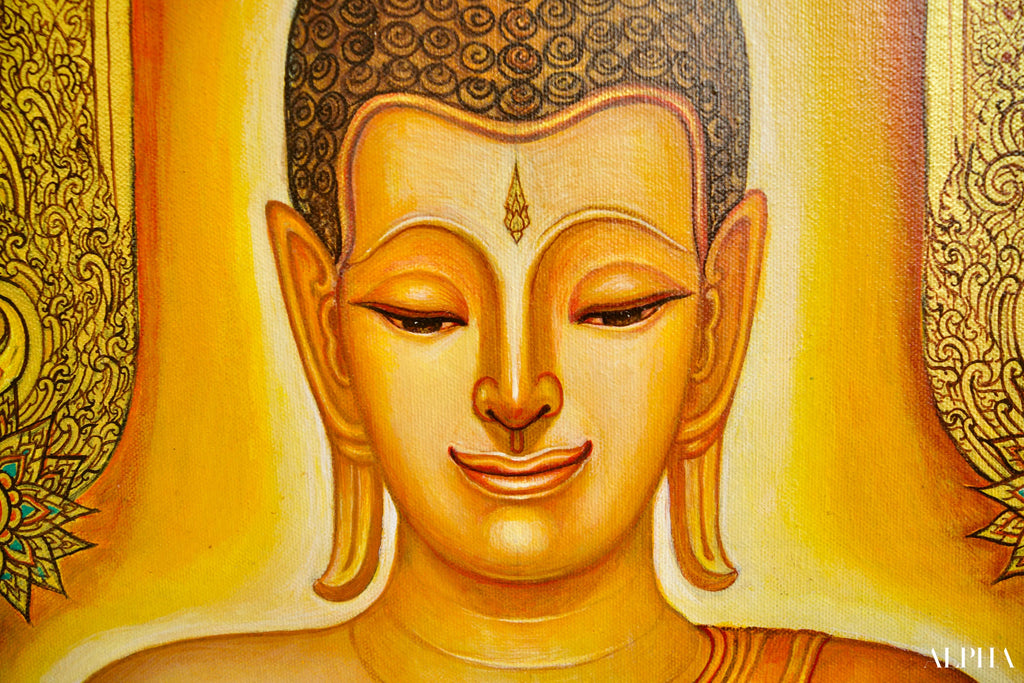 La Vie de Bouddha | 240 x 180 cm Reproductions de tableaux à la peinture à l’huile