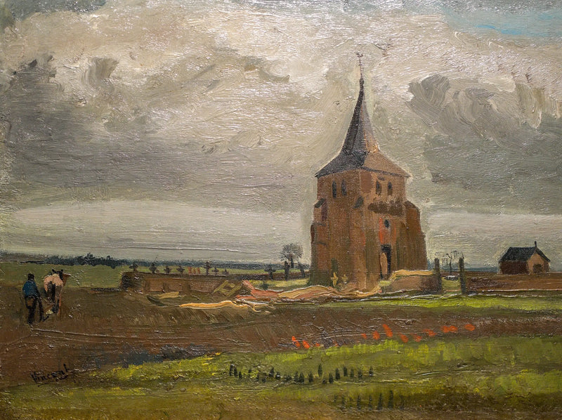 La vieille tour de Nuenen - Vincent van Gogh