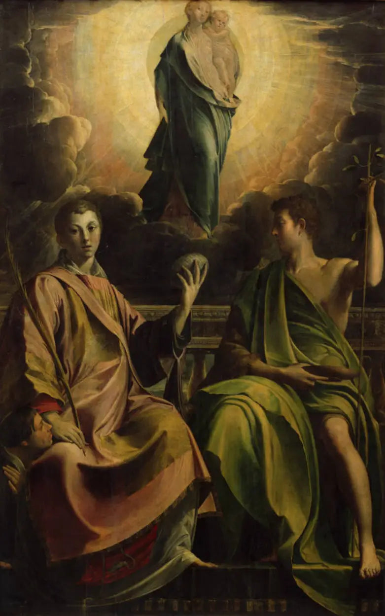 La Vierge à l'Enfant avec les saints Étienne et Jean-Baptiste - Parmigianino