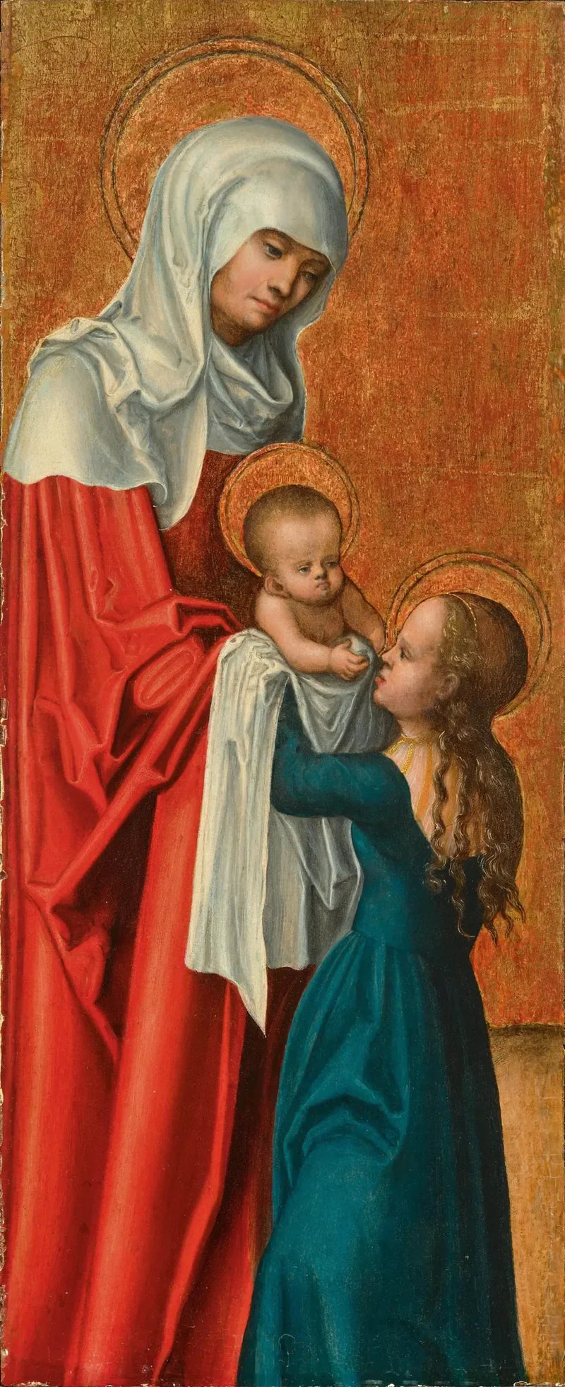 La Vierge à l'Enfant avec sainte Anne - Lucas Cranach the Elder
