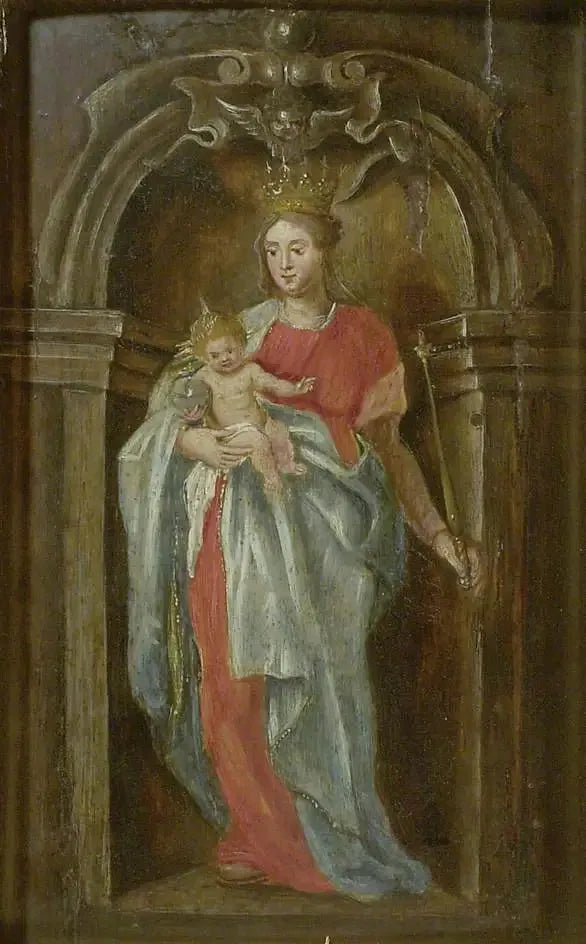 La Vierge à l'Enfant dans une niche - Peter Paul Rubens
