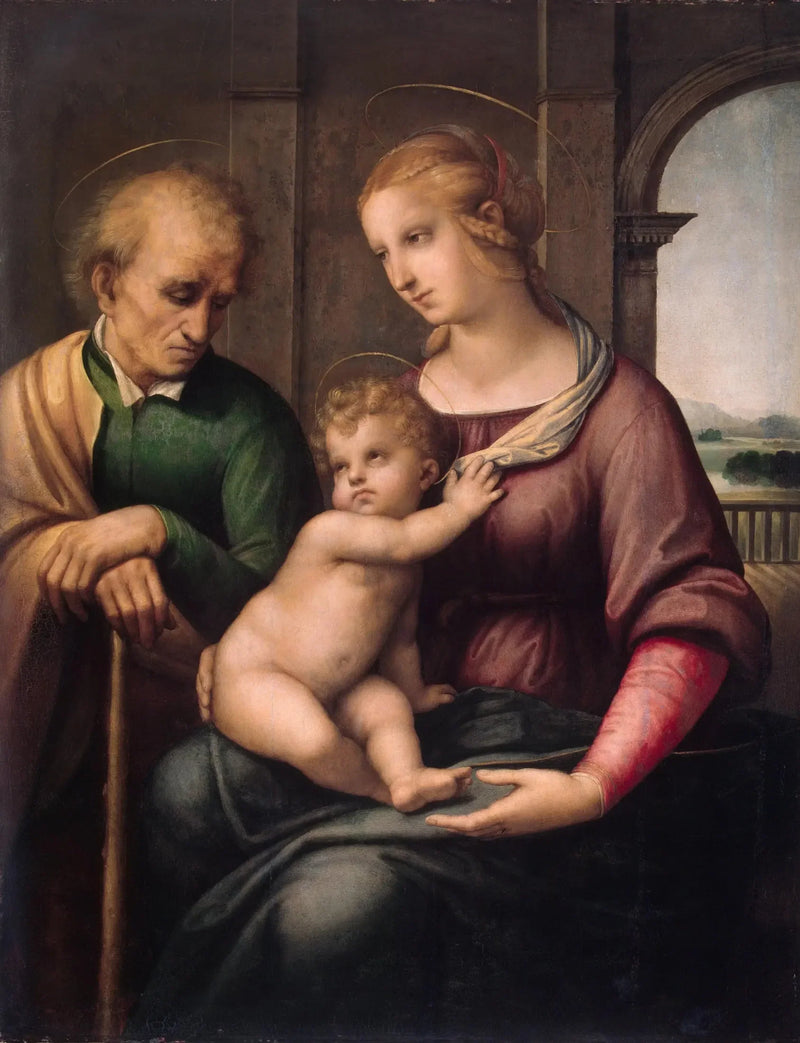 La Vierge à l'Enfant et saint Joseph - Raphaël Sanzio